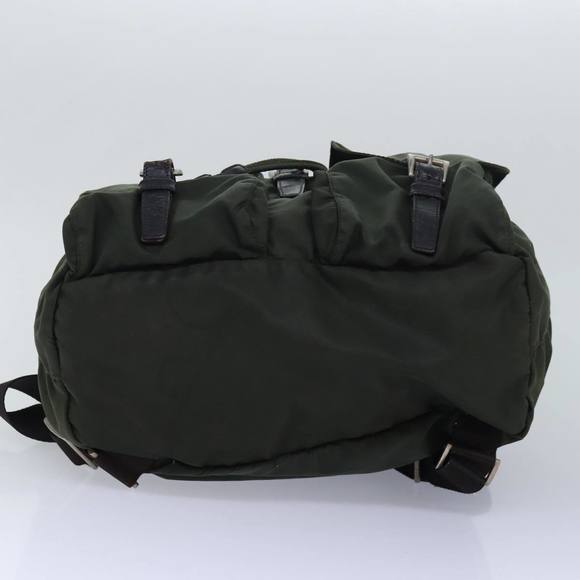 PRADA Backpack Nylon Khaki Auth bs16382 - Picture 5 of 16